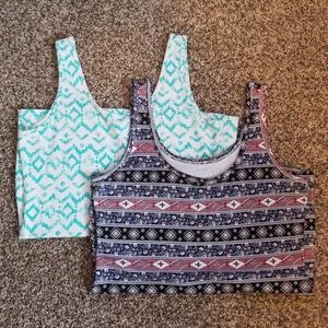 Maurice Patterned tank top